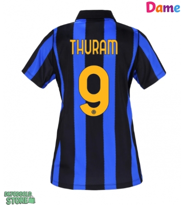 Inter Milan Marcus Thuram #9 Replika Hjemmebanetrøje Dame 2026-27 Kortærmet